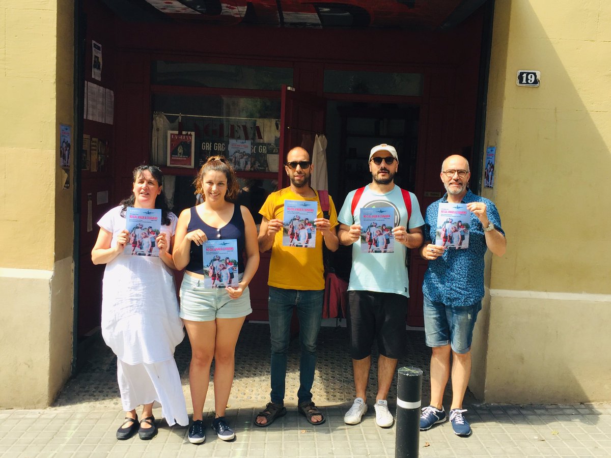 Avui hem presentat a la premsa #nocalanaralhavana de <a href="/martigau/">Marc Artigau</a> amb @BarbaraGrana2 <a href="/JosepSobrevals/">JosepSobrevals</a> <a href="/m_malirach/">Miquel Malirach</a> <a href="/arenas_cris/">Cristina Arenas</a> <a href="/TeatreLaGleva/">La Gleva Teatre</a> 
DIVENDRES 19 ESTRENEM💙