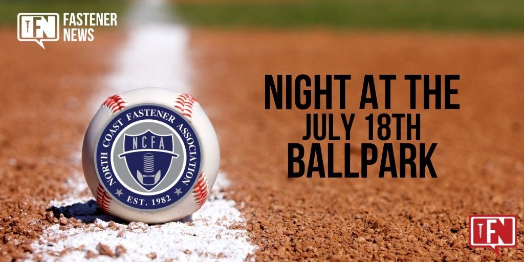 FastenerNews's tweet photo. Happening in Cleveland TONIGHT:
It's the NCFA Night at the Ballpark! @Indians vs @Tigers
Thursday, July 18, 2019 from 6:00 PM to 10:00 PM
@ProgressiveField, Cleveland, OH https://t.co/P8v69VyOx2 @NCFA1
#Fasteners #FastenerNews #PlayBall #Indians #rustybolt https://t.co/LDyVNsUXPk