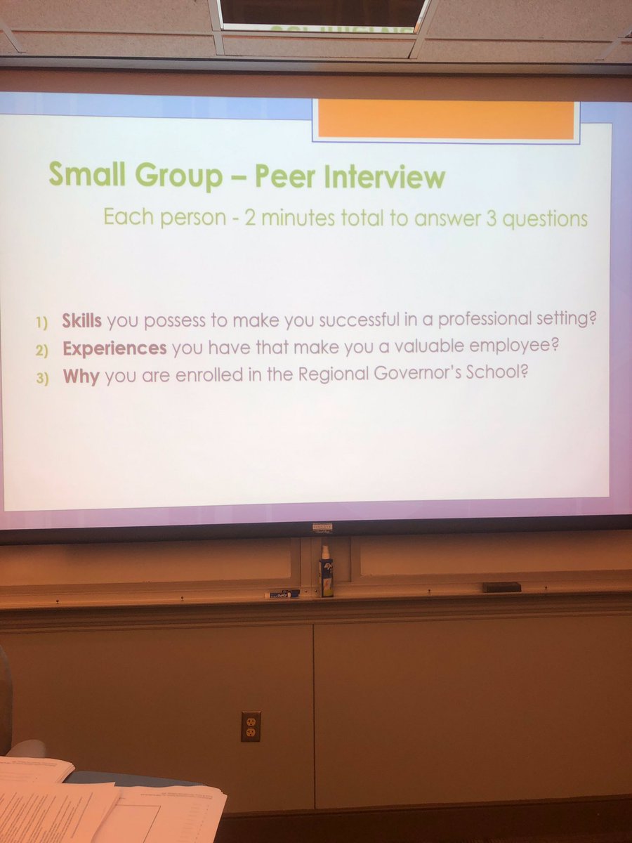 Thank you Dr. Cassada from the <a href="/urichmond/">University of Richmond</a> for working with our students on how to identify their skill sets in order to find success on their future career choices.