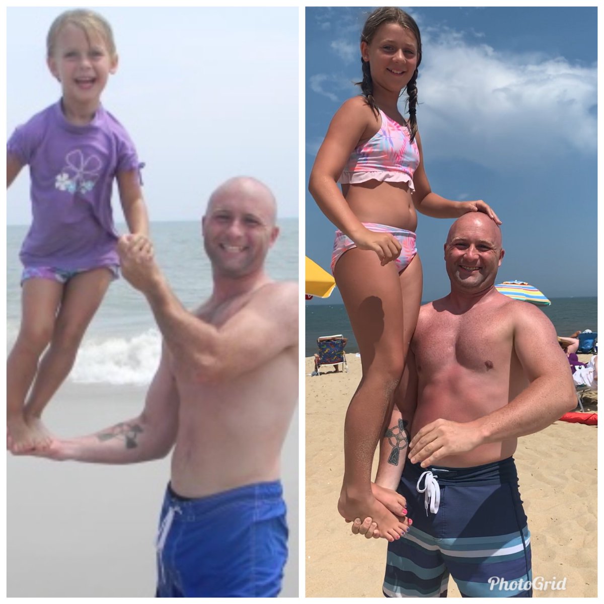 BrianStever's tweet image. “Hey dad, lets do that pic we took of you holding me w/ one arm when I was 4...”

7 years &amp;amp; a few added lbs (for both of us) later... 😬💪🏼

Even Kent &amp;amp; lil sister @cassidy511 wanted to get in on the fun!
#onearmchallenge 
#samehaircut