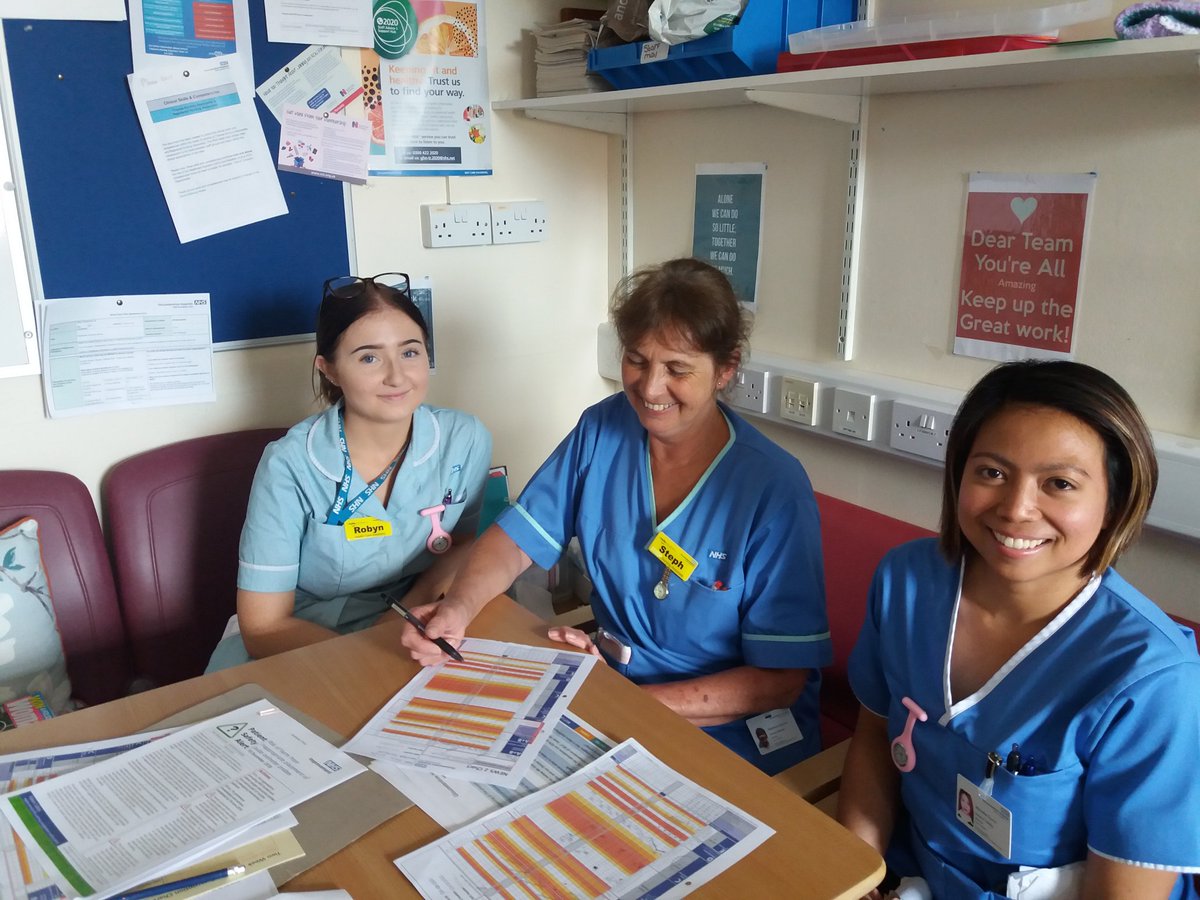 Wendy Collins Professional Education Practitioner (@wendy_rn_pep) on Twitter photo Delivered NEWS2 session on ward 3a. Briliant session with lots of discussion. Great to catch up with Steph and Dan two of our Nursing Associates.
<a href="/AshcroftEmmie/">Emmie Ashcroft</a>
@jamesnana142004 <a href="/gloshospitals/">Gloucestershire Hospitals NHS Foundation Trust</a>
<a href="/rebecca_pullin_/">Rebecca Pullin</a>
#ghftprofed Delivered NEWS2 session on ward 3a. Briliant session with lots of discussion. Great to catch up with Steph and Dan two of our Nursing Associates.
<a href="/AshcroftEmmie/">Emmie Ashcroft</a>
@jamesnana142004 <a href="/gloshospitals/">Gloucestershire Hospitals NHS Foundation Trust</a>
<a href="/rebecca_pullin_/">Rebecca Pullin</a>
#ghftprofed