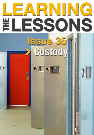 Frontline custody staff face many challenges in this complex environment. Learn about the key themes our internal custody network sees, and a near miss. policeconduct.gov.uk/research-and-l…