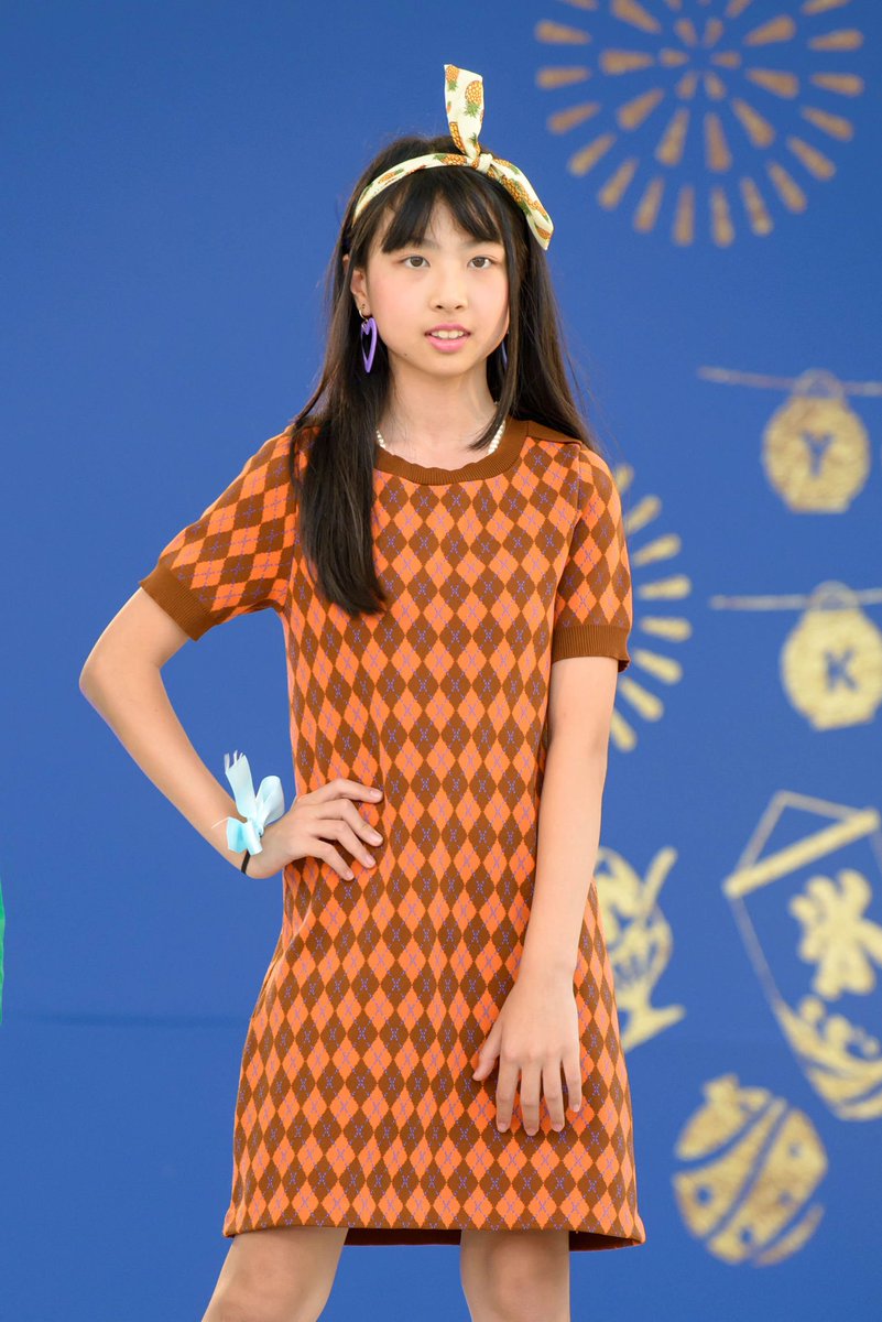 genpei761's tweet image. 2019.7.14 神戸みなとまつり
明空 さん　笑顔抑えてクールな明空さんでした😀
@miku__2008
#japancollection
#みなとまつり
#キッズモデル