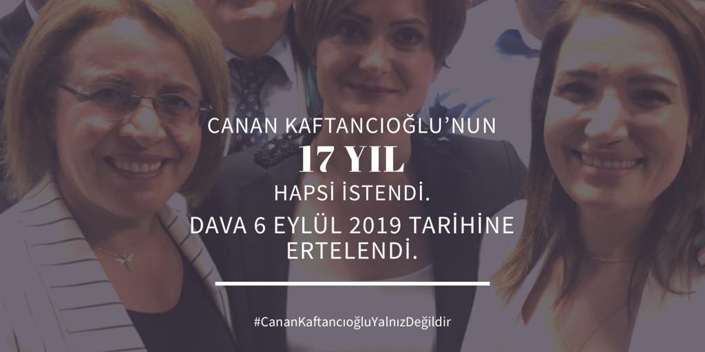 YeniPartiKadin_'s tweet photo. İstanbul İl Başkanımız hakkında 17 yıl hapis talep edildi.Davanın3.duruşması 6Eylül tarihine ertelendi.İstanbulunkazanılmasındaki başarısı cezalandırılmak isteniyor!
Biz daima adalet bekçisi olacak,bir gün hepimize lazım olacak adaleti getireceğiz
#CananKaftancıoğluYalnızDeğildir https://t.co/r36JNnJswb