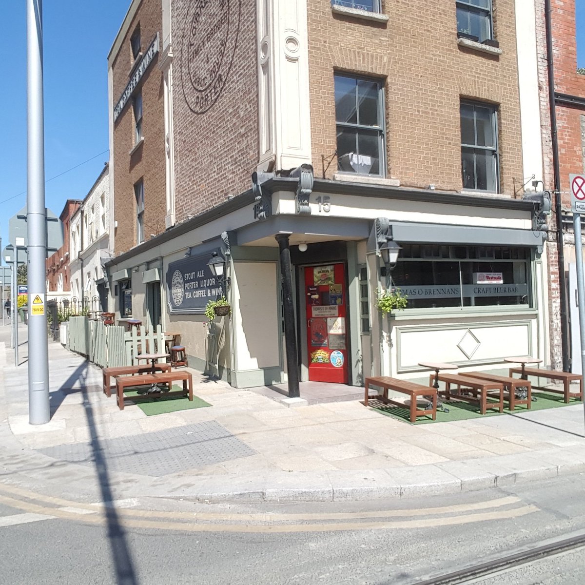 Sun's out,  beers cold, what more could you ask for?