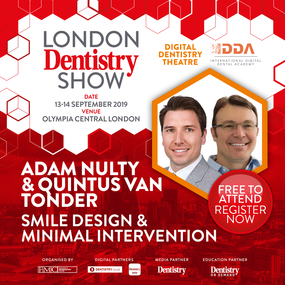 Digital dentistry is no longer something confined to occasional use but rather the future of modern practice in almost all fields of daily working life! Register for free and stay up to date with everything digital. #londondentistryshow  

👉👉 bit.ly/2XYByVS 👈👈