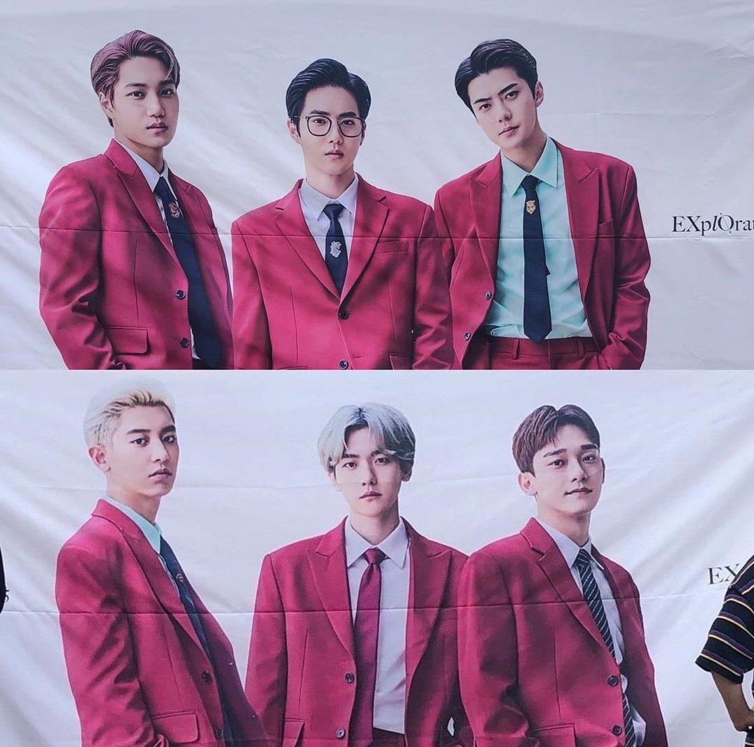 ariesfangirl4's tweet photo. Gue gak bisa berkata kata selain menangis di pojokan kamar sambil melihat artikel ttg exo yg ngadain konser P5 di KSPO Dome. Ngeliat foto2 kek beginiann rasanya Envy sama org2 yg bisa live ke konser. Dan apalah dayaku hanya fans modal kuota 😭😭😭#EXplOrationinSeoul https://t.co/UcT6nPTGSn