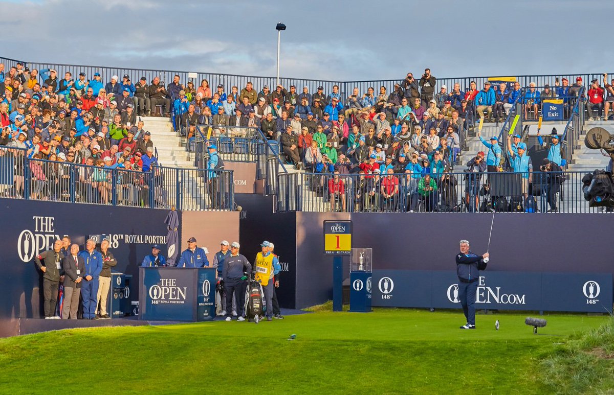 paulseverngolf's tweet photo. Two birdies in first 3 holes @DarrenClarke60 @theopen @taylormade @AudemarsPiguet https://t.co/7NygwBa3Yv