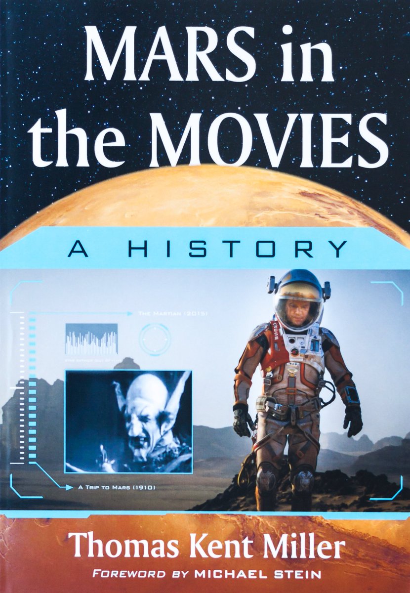 SciFiForEver's tweet photo. Red Planet has been a staple of sci-fi films for decades, yet a book devoted to this sub-genre was lacking - until now. ‘Mars in the Movies’ is set to correct this omission. Read More: https://t.co/C685ZhXchB https://t.co/1vIMadLuLA