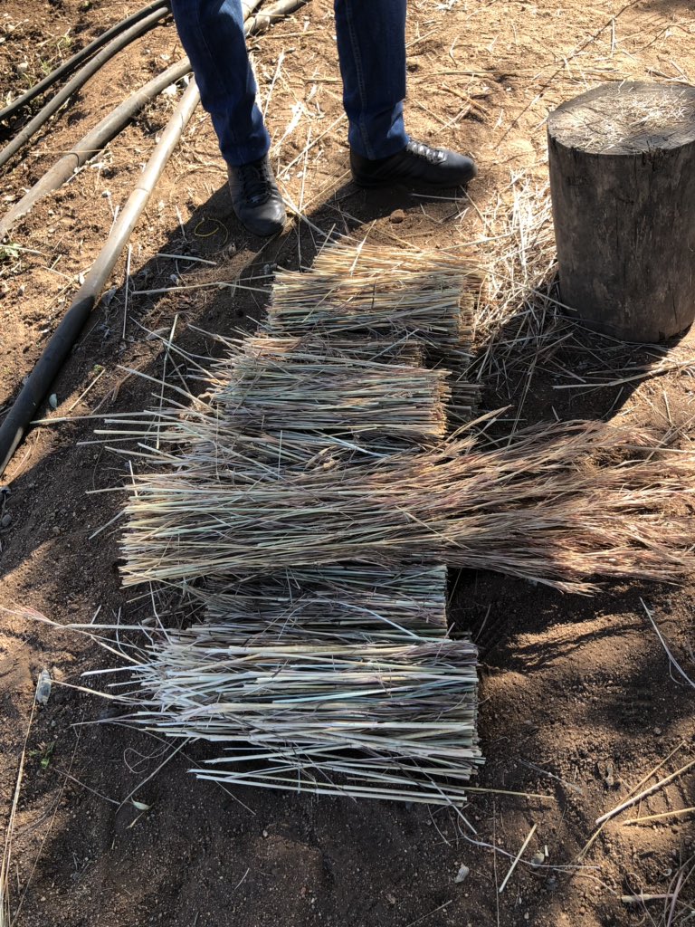 HazyviewDLC's tweet photo. #GWFTeam chopping grass at Little Star Garden to prevent soil erosion #67Minutes @GwfOnline https://t.co/kVKIdmch2x