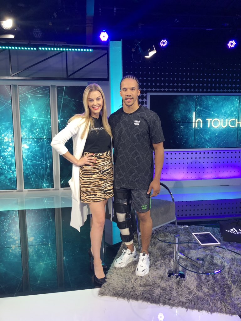 Guess who's back! <a href="/Elmakapelma/">Elma Smit is now over on Threads</a> chats with <a href="/Skosan14/">Courtnall Skosan</a> on #InTouch today

🧒 Childhood memories
🏃‍♂ From sprinting to rugby
🇿🇦 Thoughts on the Springboks

Watch the episode on SuperSport's Facebook page >> bit.ly/CourtnallSkosan