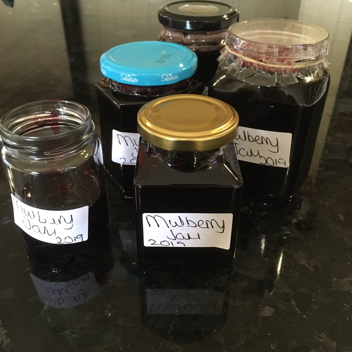 paulinedaniels's tweet photo. So today I’ve made Mulberry Jam. #mulberryjam #forraging #softfruit #mullberrys #treefruits https://t.co/xsjdnC9c2i
