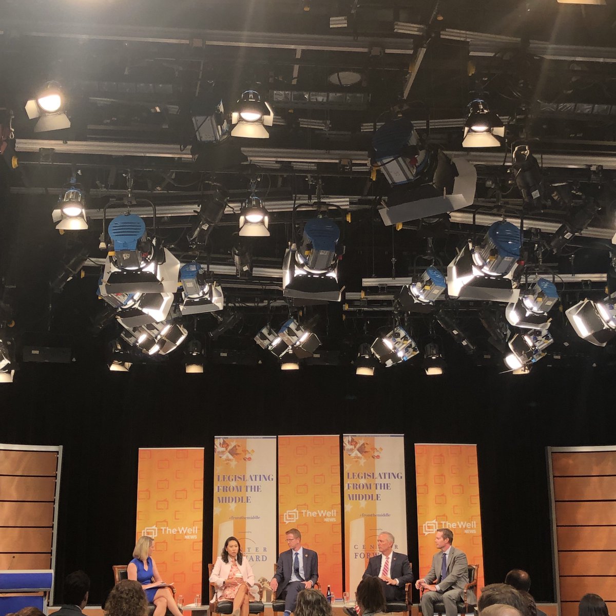 TheWellNews's tweet photo. The panel has started! Follow us as we live tweet the discussion #fromthemiddle https://t.co/nlrfOKKrhf