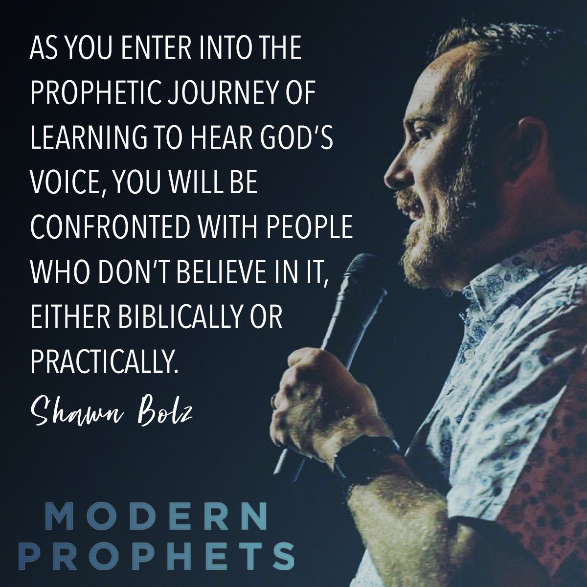 shawnbolz's tweet image. #modernprophets