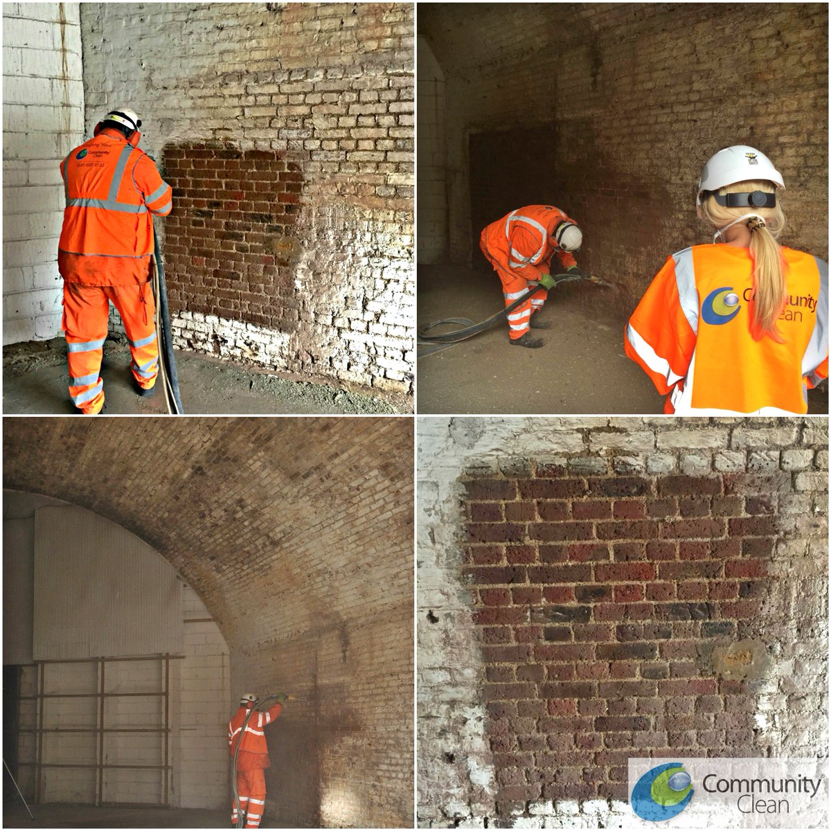 CCInfraServices's tweet photo. THROWBACK THURSDAY! Our brick restoration services helped transform this space, which is still as impressive 2 months on. We can’t wait to see what the arch is going to be put to use…. #throwbackthursday https://t.co/FIEArnR6Zq