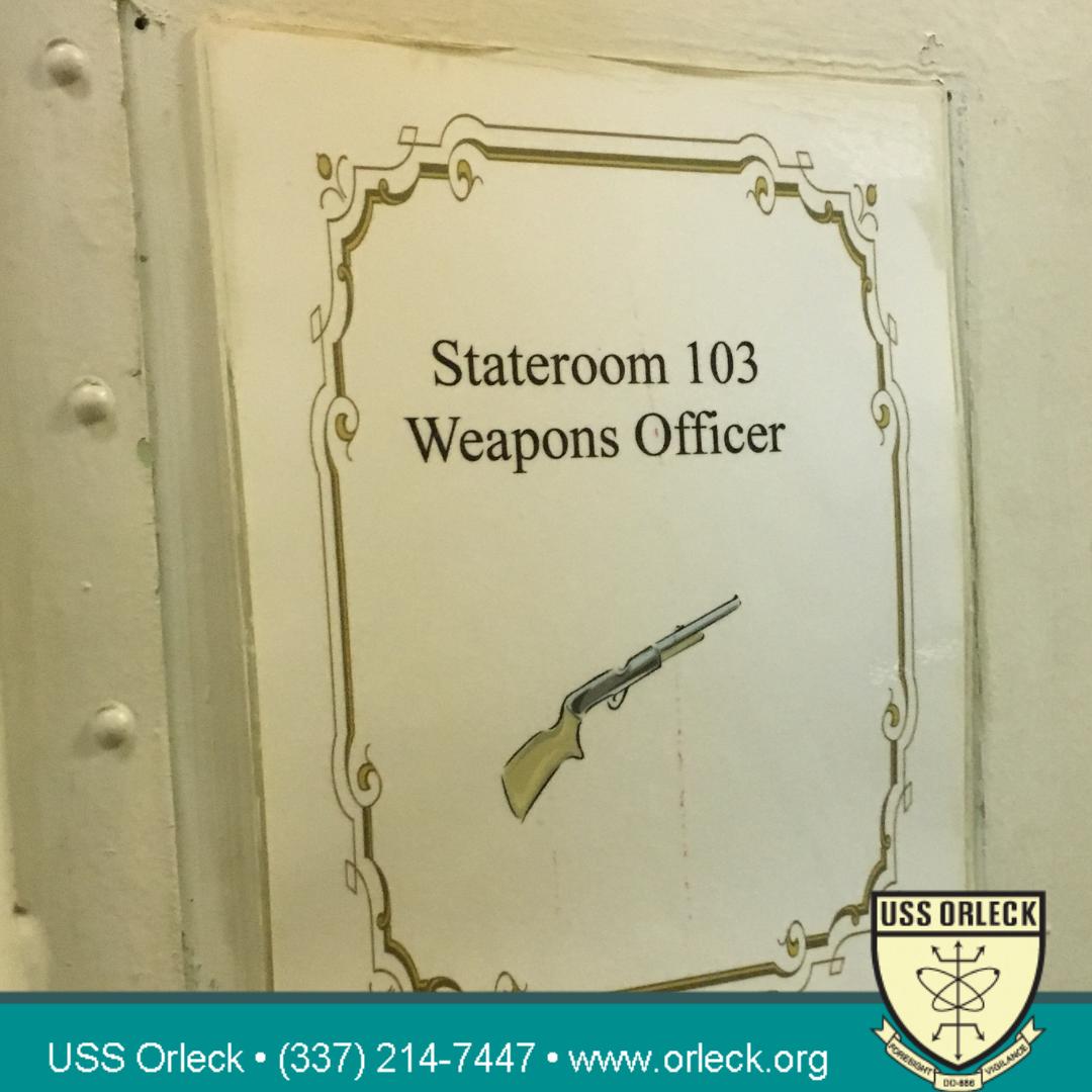 A very important person on the ship!