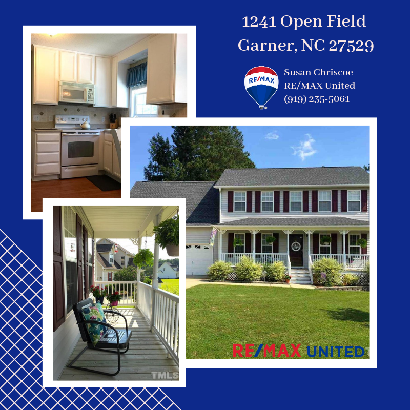 SusanChriscoe's tweet photo. Beautiful Garner home with 30' rocking chair porch for sale! Give me a call for a private showing. 

#GarnerNC #RemaxUnited #REMAX #homeforsale https://t.co/mE7tFW5I0E