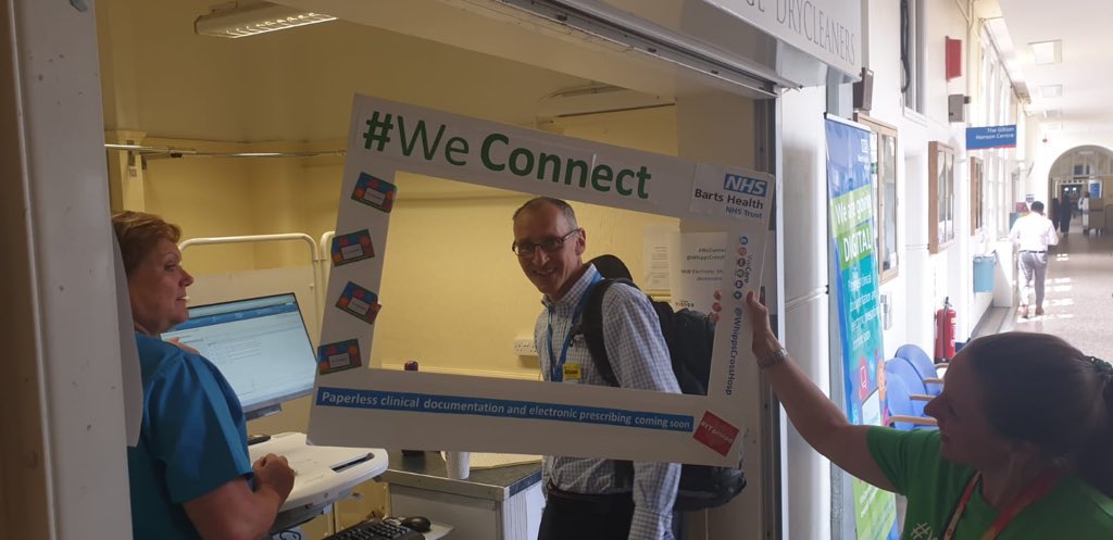 Our resuscitation service is going digital - improving patient care and making it easier for staff. All part of the WeConnect movement <a href="/NHSBartsHealth/">Barts Health</a>