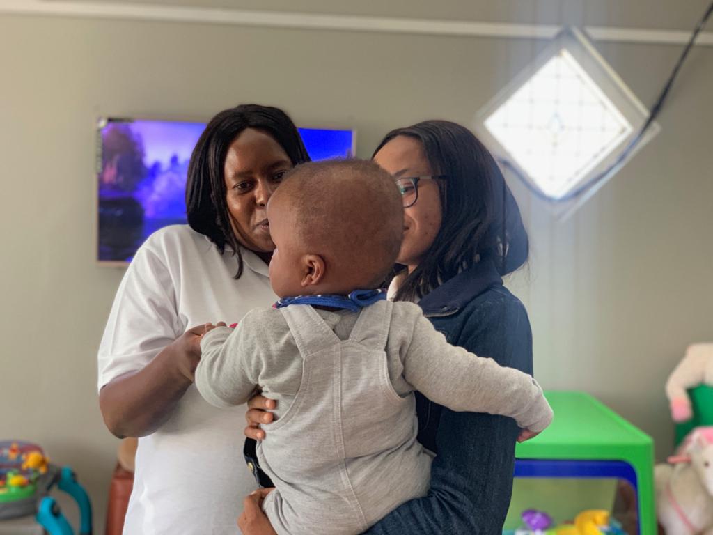 PM Skillshouse staff spending their 67 minutes at El-Shammah Home for Abandoned Babies and Beinvenu Shelter in Bertrams, Johannesburg for Mandela Day 🙂