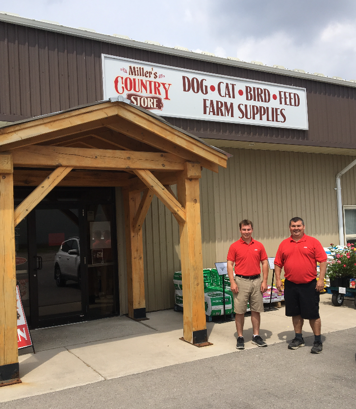 hirmagazine's tweet photo. Miller's Country Store Hangs Ace Banner @Lowes_Canada @AceCanadaStores #MillersCountryStore #ExeterON #newbanner https://t.co/Yrr5qDECYt https://t.co/aGTf7XAeGN