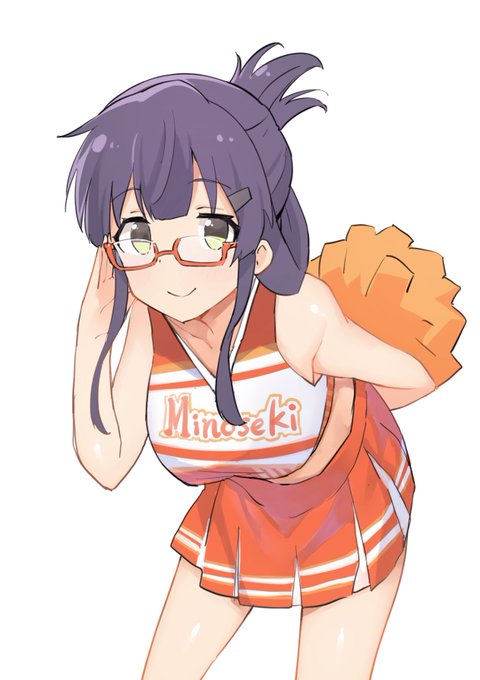 >メガネ+チアコスのエッチな舞衣ちゃん https://t.co/3xmj3UJ9Gn 