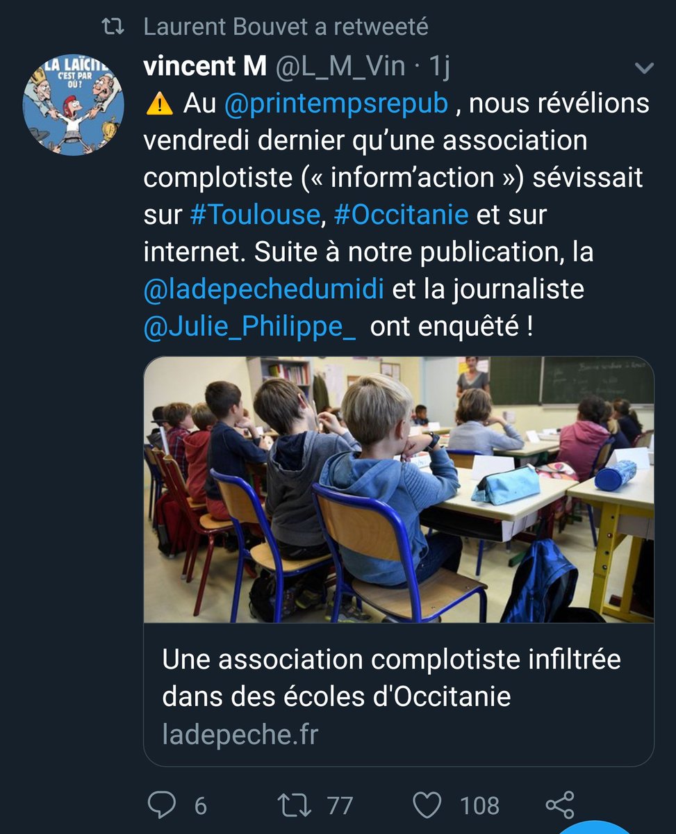 GLookathat's tweet photo. Comme souvent le #printempsrepublicain s'auto congratule en s'attribuant des victoires et se positionnant en lanceur d'alerte...
Cette affaire de #InformAction avait déjà été révélé en 2014 par le groupe anti fasciste @La_Horde

https://t.co/TdS1WQQ4T9 https://t.co/n1rkVXTsEP