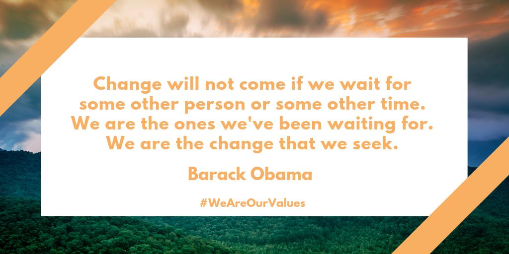 An early Happy Birthday to Barack Obama. We think this quote is particularly striking. 