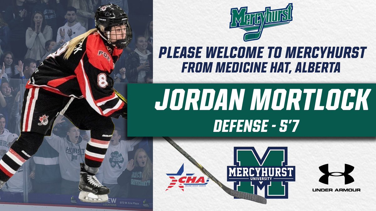 HurstWHockey's tweet photo. Jordan Mortlock joins us from Medicine Hat, Alberta. The defenseman will be studying Interior Design / Architecture! ☘️🏒 https://t.co/dFXUxy6oNb