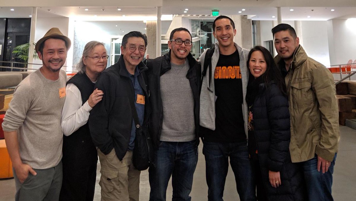 ChinatownRising's tweet photo. #tbt Our team at the CAAM Preview Event last March to reveal we were selected to be the opening night film at @CAAM FEST 37! #chinatownrising #caamfest37 https://t.co/hxZ5YUIp0V