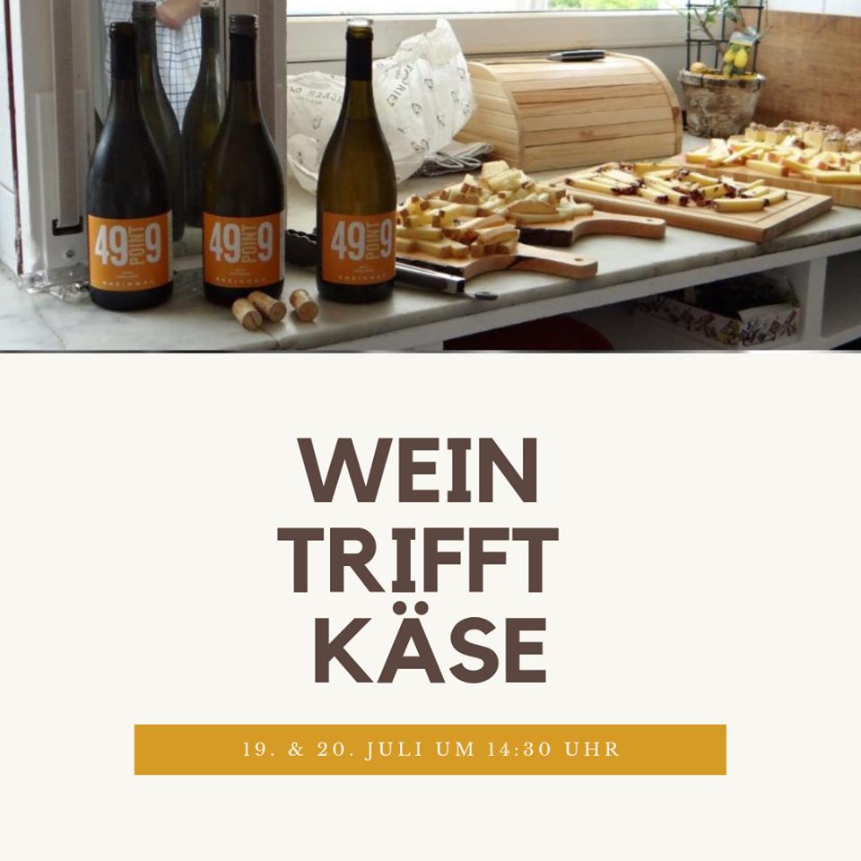 weinkiste's tweet photo. #WEIN trifft #KÄSE oder: Harmonie von Käse und Wein - Weinprobe mit kleiner Exkursion 🧀🍷

➖ 19.  &amp; 20 Juli 2019 von 14:30 bis 16:30

➖ Komplettpreis pro Person: 18 €

#Wein #Vinothek #Essen #WeinKiste #Weinprobe #Johannisberg #Geisenheim #Hessen #Rheingau #Event https://t.co/imsYleIZze