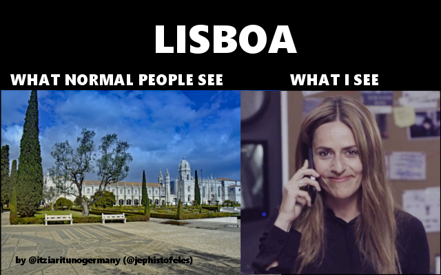 AWeirdOne's tweet photo. Team Lisboa. #ItziarItuno #TeamLisboa #respect #Respekt #respeto #LCDP3 #hausdesgeldes #MoneyHeist #LaCasaDePapel https://t.co/quqF1cNyo0