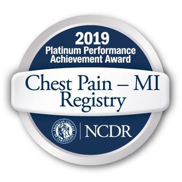 HaysMed Among Nation’s Top Performing Hospitals for Treatment of Heart Attack Patients. receiving the American College of Cardiology NCDR Chest Pain ̶  MI Registry Platinum Award recognizing high standards of patient care.  haysmed.com/haysmed-among-…