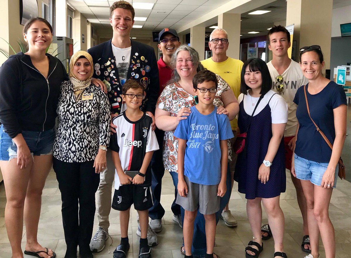RotaryClub1918's tweet photo. Today, we say goodbye to Gaspard, our YE student from Belgium. It's been an incredible year, and Gaspard: You're always welcome back to #Rotary1918! Also sharing pictures of the District 6400 Central States Rotary YE Conference, where RI President Mark Maloney was in attendance. https://t.co/RxprLlzKcM