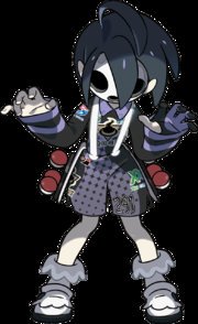 Greetings everyone, this is my go to form. My name is Grimm Grave, my Waifu is Zipper Gothic and one of children is Allister. Mess with my family and friends, you're to be serverly wrecked. Dms are always open~