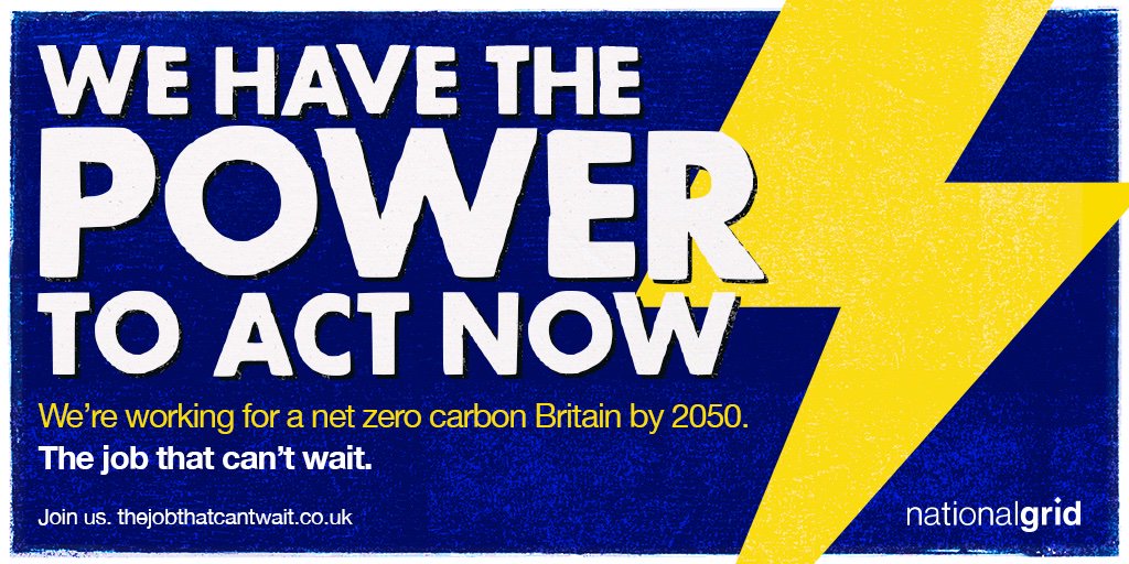 nationalgrid's tweet image. The race to tackle climate change is the #jobthatcantwait - for everybody. That&apos;s why we&apos;re looking for the next generation of young people to help build a cleaner, greener Britain. Want to be a part of it? Find out more about how to join us 👉bit.ly/2NUP0X1
#GreenerGrid