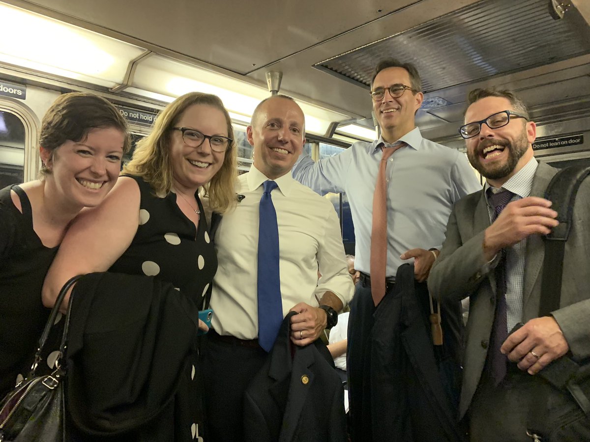 nature_ny's tweet photo. We’re doing our part to cut climate pollution, riding NYC’s subway! Thanks @BasilSeggos for an incredible year of environmental victories from strongest climate bill in the nation to #offshorewind to #FixOurTransit. https://t.co/baX59xfm2m