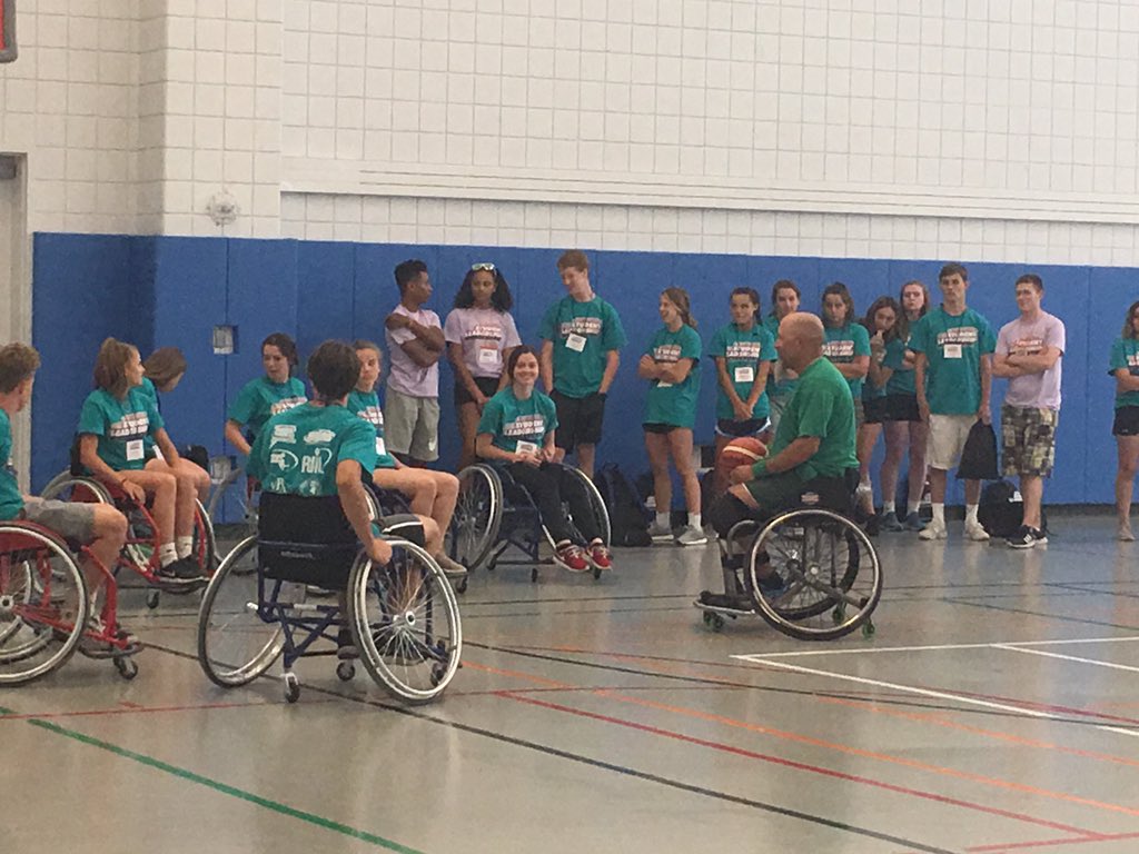TaraBBennett11's tweet photo. #NESLC2019 leaders experience adaptive sports @MIAA033 @MSAA_33 #miaa @AdaptiveSportNE @moo_miaa @Napa13 https://t.co/uyG8sZ3UtS