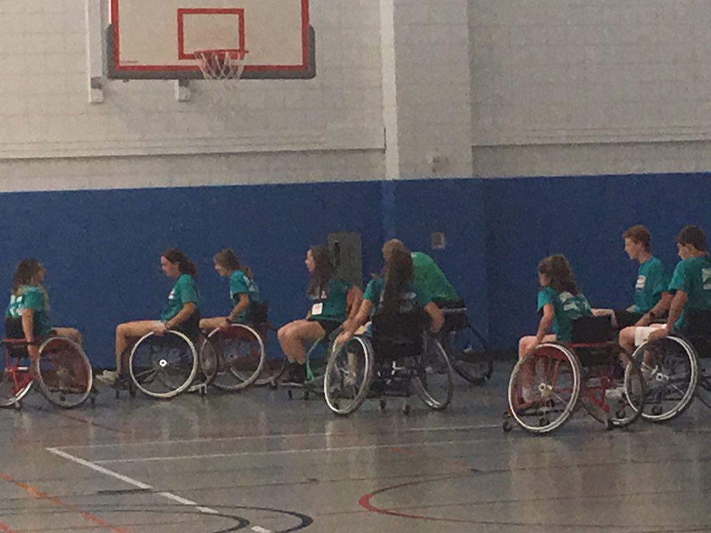 TaraBBennett11's tweet photo. #NESLC2019 leaders experience adaptive sports @MIAA033 @MSAA_33 #miaa @AdaptiveSportNE @moo_miaa @Napa13 https://t.co/uyG8sZ3UtS