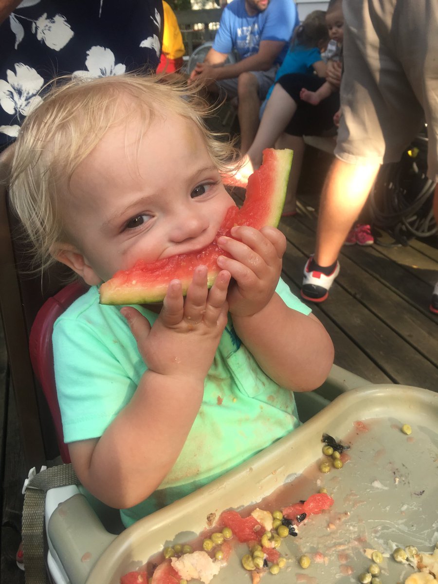 Coop turns 1 today.   I imagine he’ll celebrate by over-indulging  in melon and getting rowdy.