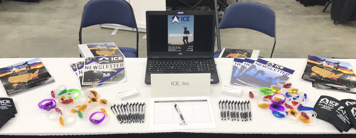 iceinc_corp's tweet photo. IT IS NOT TOO LATE!!!
Come see ICE Inc. at the Amalie Arena in Tampa, FL for the Recruit Military Tampa Job Fair from 11 to 3!
#JoinTeamICE #JobFair #FreeSwag #Recruit #Military #Event #Tampa https://t.co/l7rcYLbPFe