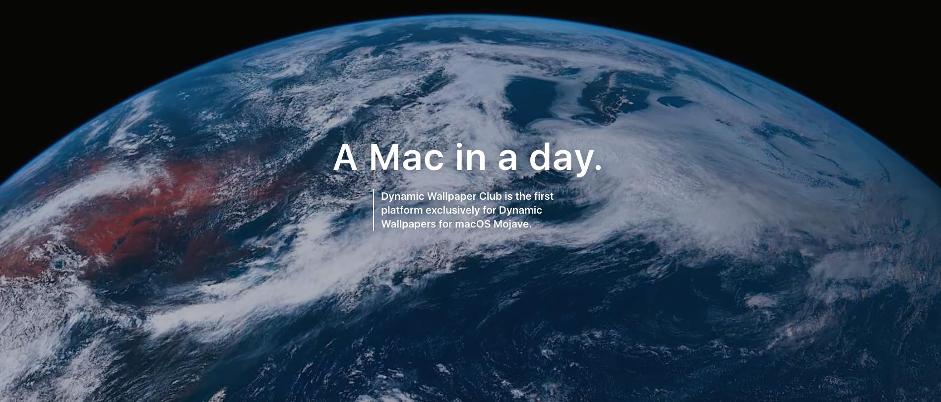 Ryan 发现一个比较有意思的动态壁纸网站 T Co Sqqvfuwf7k Apple在推出mac Os Mojave 10 14操作系统后 同时更新了系统默认的壁纸 一张动态的莫哈韦沙漠 随着你所在地点的时间推移 这张莫哈韦沙漠的照片也会随之变化 这个网站上可以下载或