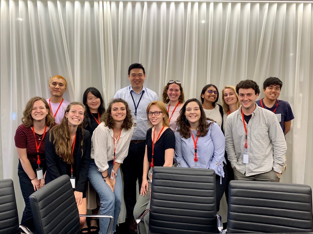 podsprogram's tweet photo. PODS had an incredible visit at @bdc_ca! The fellows were very lucky to meet with Thomas Park, Vice President, Operations &amp; Strategy, to discuss the rapidly evolving fields of policy and data.

We are immensely grateful for all of Tom's and BDC's generosity and support for PODS! https://t.co/91A5BiSG3X