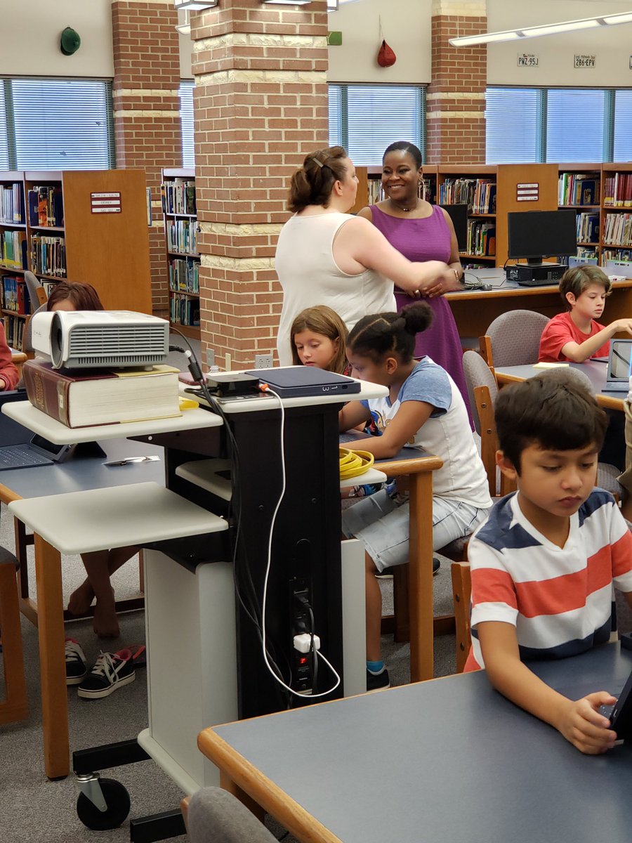 What an awesome opportunity for our students! A 2nd grader (#girlscancode) was teaching me how to code and suggested I learn from her teacher <a href="/KnowlesES/">Knowles Elementary</a> ☺️ Great to see coding learning in action! #1LISD <a href="/Apple/">Apple</a> <a href="/accdistrict/">ACC District 🦇</a> <a href="/LamarUniversity/">Lamar University</a> <a href="/LeanderISD/">Leander ISD</a>