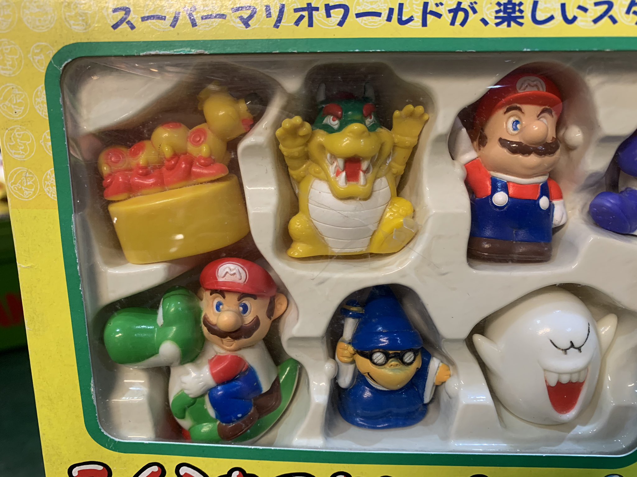 スーパーマリオワールド スタンプ人形全9種セット