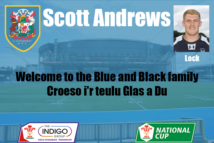 We announced a couple of new signings last month but we have 1 more for you. He was a Wales U20s player and has also played Regional rugby with the Dragons. He joins us after 8 years with his previous club.

<a href="/Scottandrews04/">Scott Andrews</a> joins from <a href="/crosskeysrfc/">Cross Keys RFC</a>

#BlueAndBlacks 💙🖤