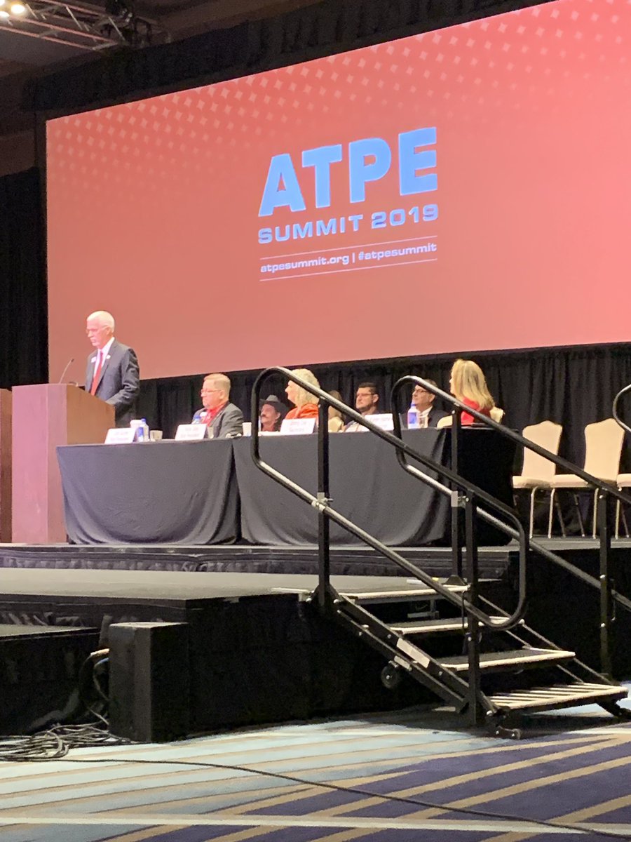 HOD Meeting. #ATPESummit Let’s get our vote on. Region 8 represent!