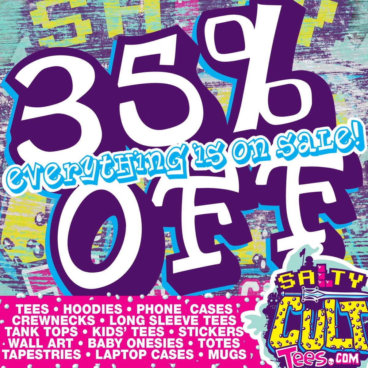 35% OFF teepublic.com/user/saltycult #Apparel #Posters #Stationary #Mugs #PhoneCases #Stickers #SaltyCultTees #tshirts #movies #noveltyshirts