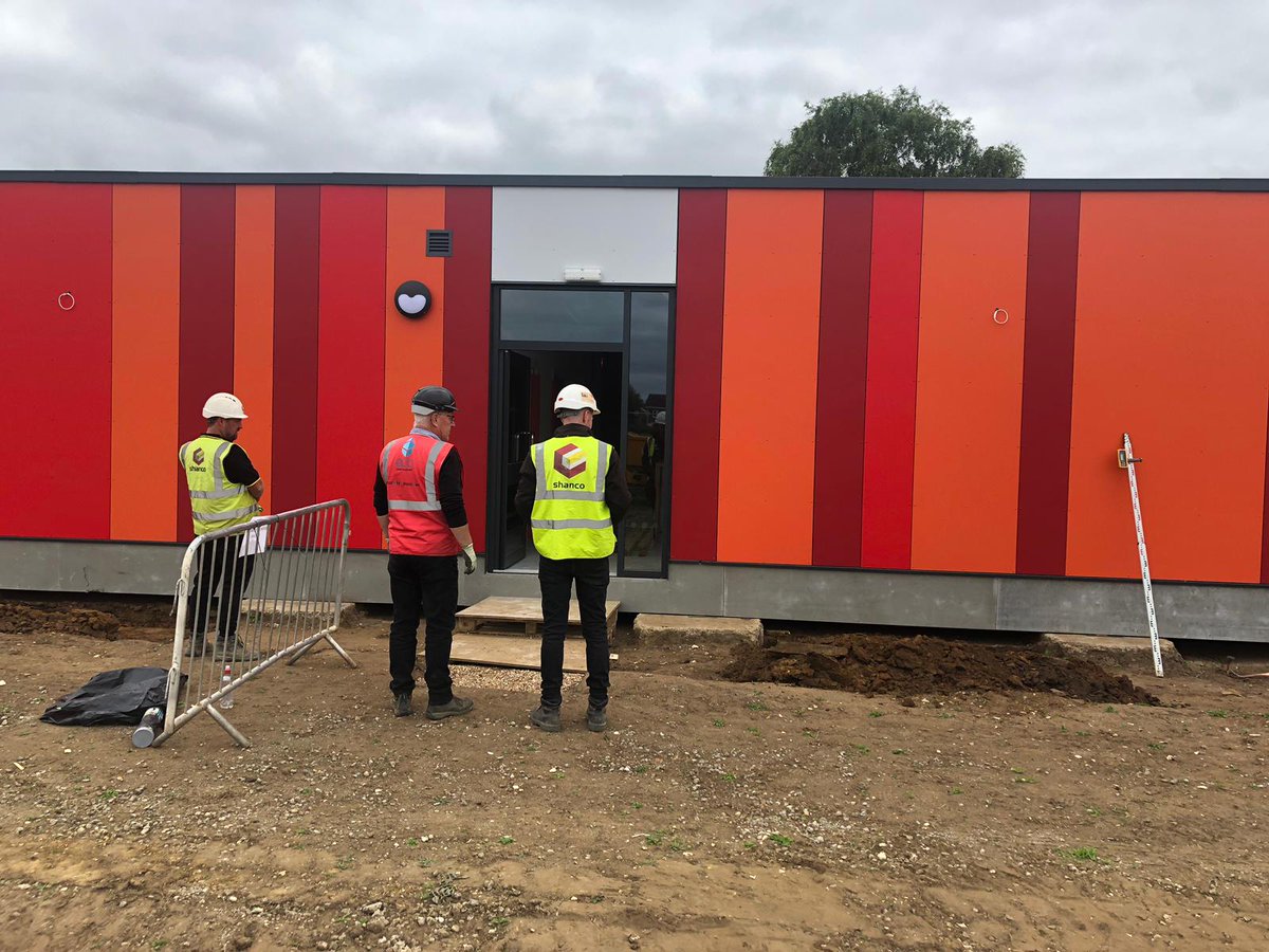 ShancoContracts's tweet photo. Our @ShancoContracts team started phase two of external works yesterday at the Downham Market project. 😀👇 #ThursdayMotivation https://t.co/tZwnHLXnQX
