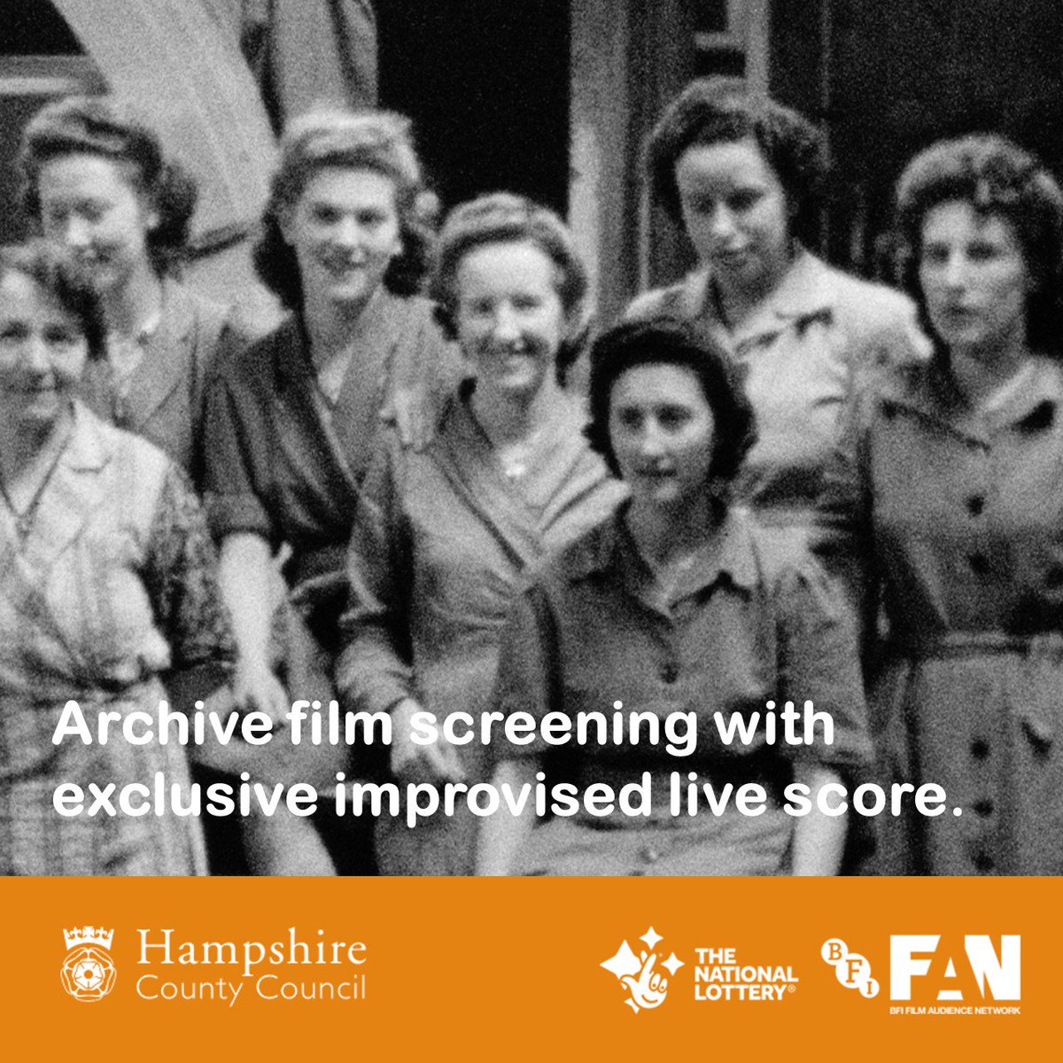 HantsArchives's tweet photo. You can book your tickets for this exciting screening series now! We’re screening in venues all over the region  https://t.co/U37wxOFSzl @NSTheatres @AnvilArts @portsmouthfilms @PlazaRomsey @WBerksMuseum @ForestArts  @HistoricalSoton @EastleighHistory https://t.co/gkrUgISTXN