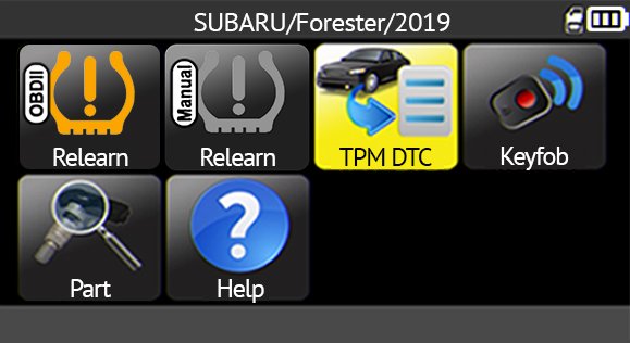 ATEQTPMSGlobal's tweet image. ❗ Quick TPMS tip ❗ Use the VT56 to retrieve and clear #Subaru #TPMS #DTCcodes. After selecting the Make, Model, and Year, select the DTC code icon. Use the OBDII module to diagnose and service the TPMS issues determined.  Read more: zurl.co/FrqZ